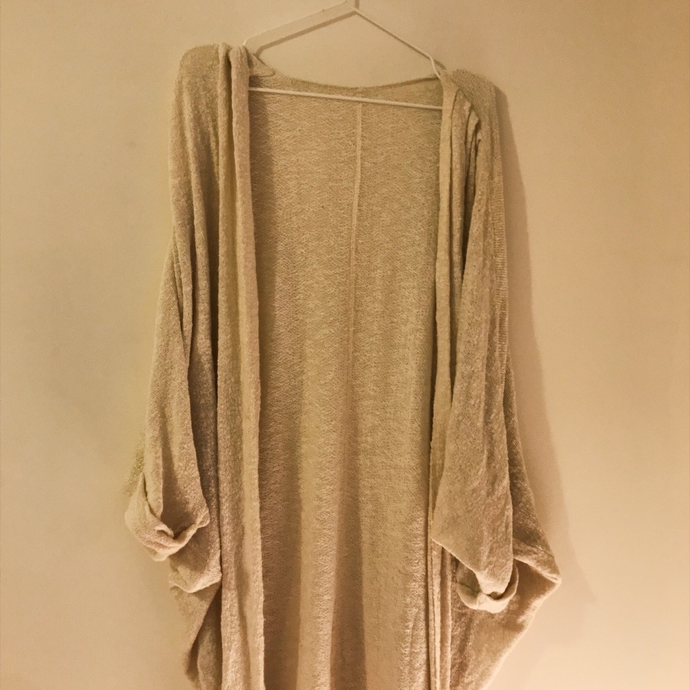 American Apparel Long Lightweight Cardigan